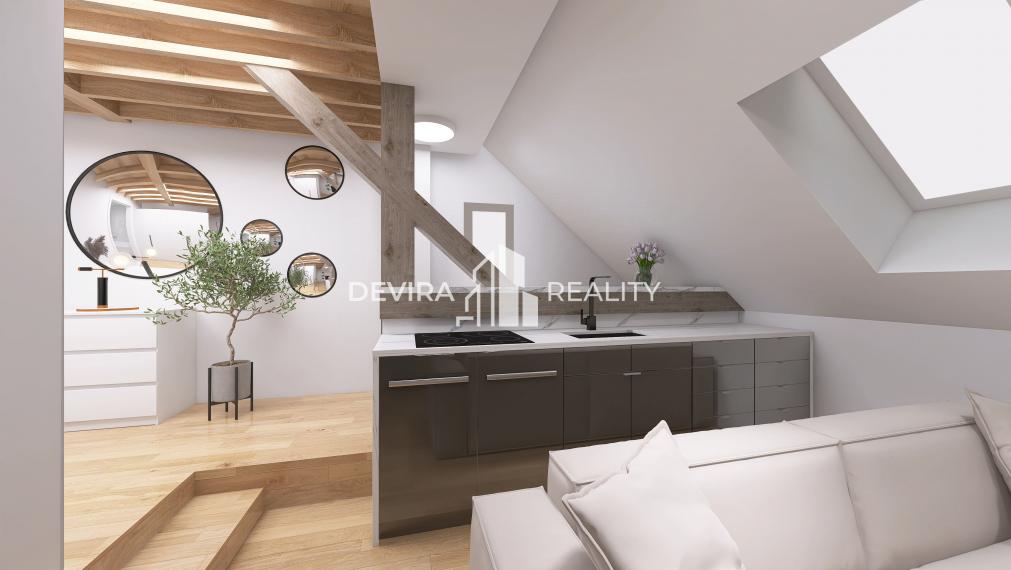 PREDANÉ - Na predaj podkrovný MEZANÍN v centre mesta BB